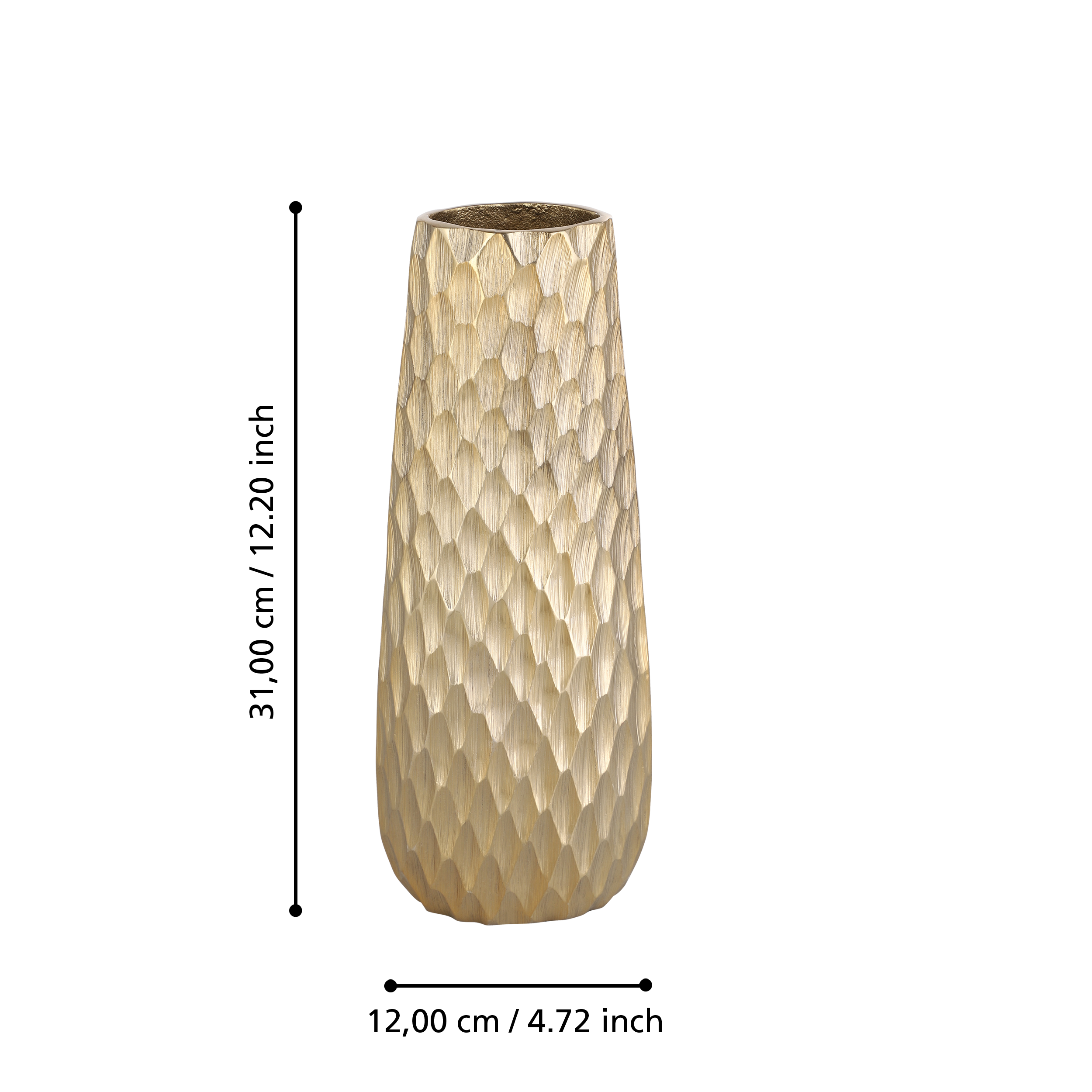 Vaza metal H 31