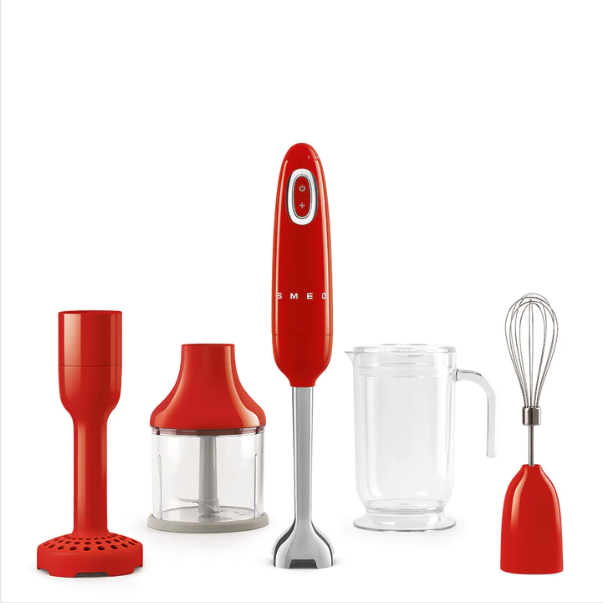 Blender cu accesorii HBF22RDEU, Smeg