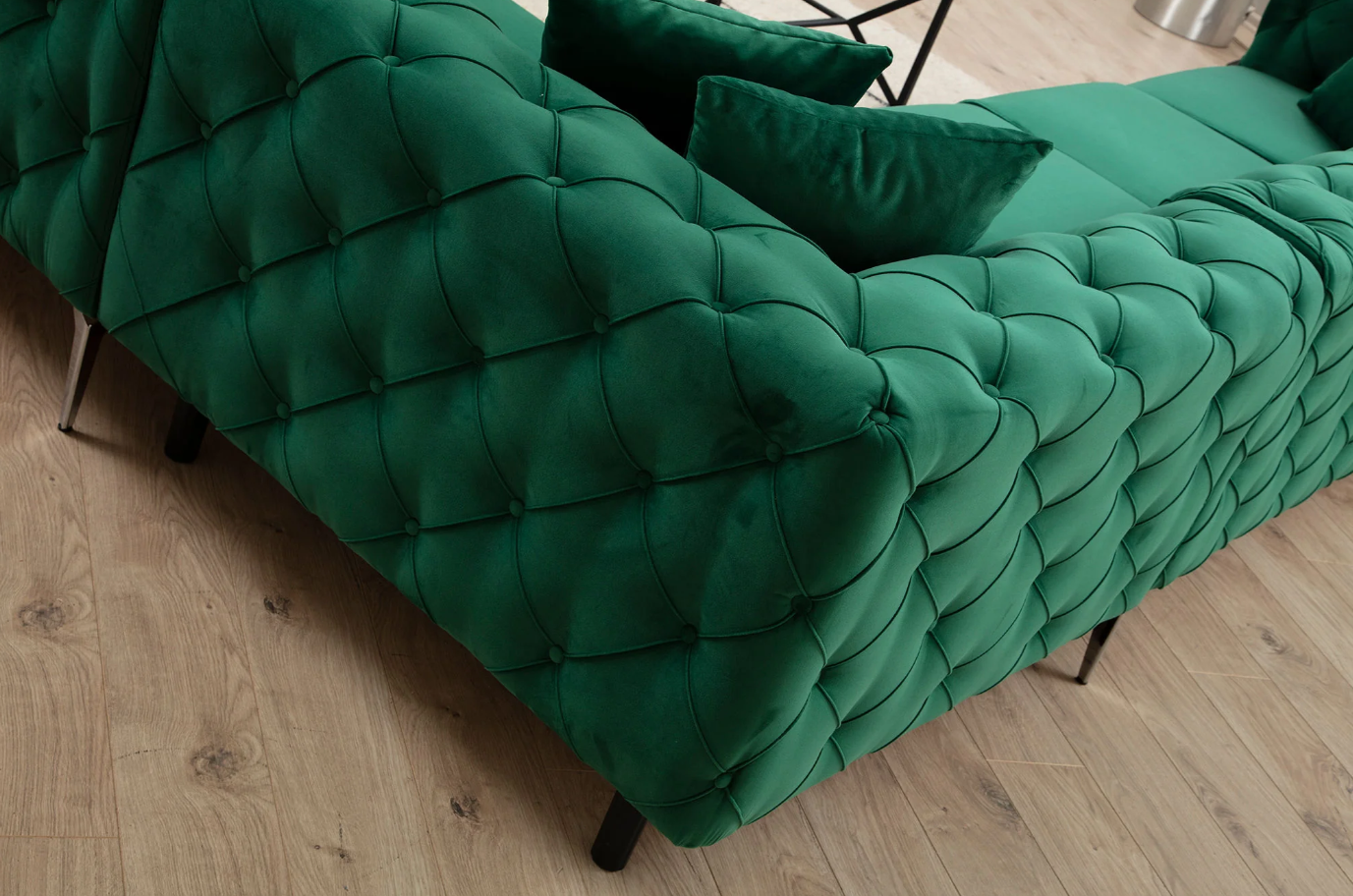 Coltar Como Dreapta - Verde Smarald