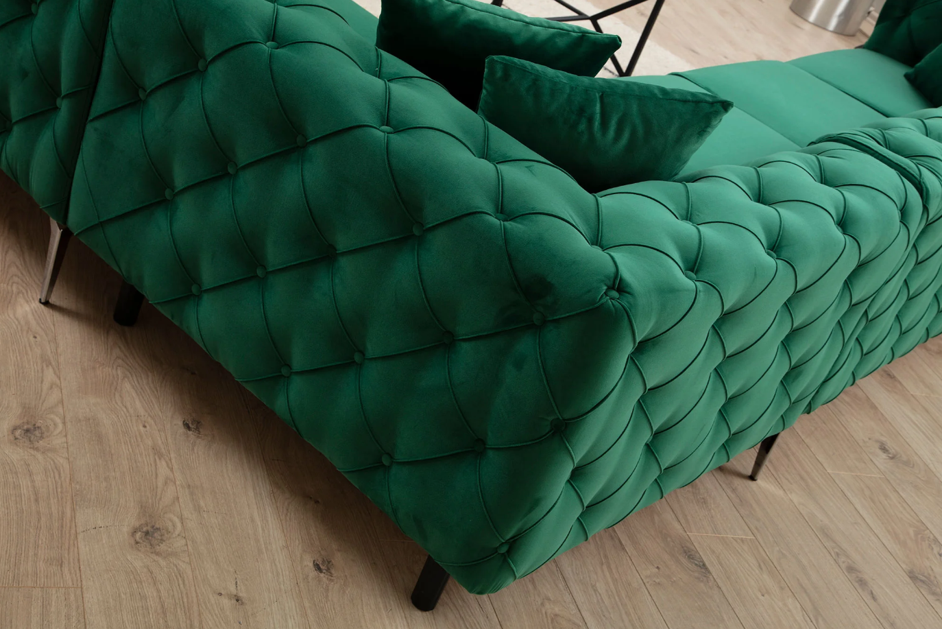 Coltar Como Stanga - Verde Smarald