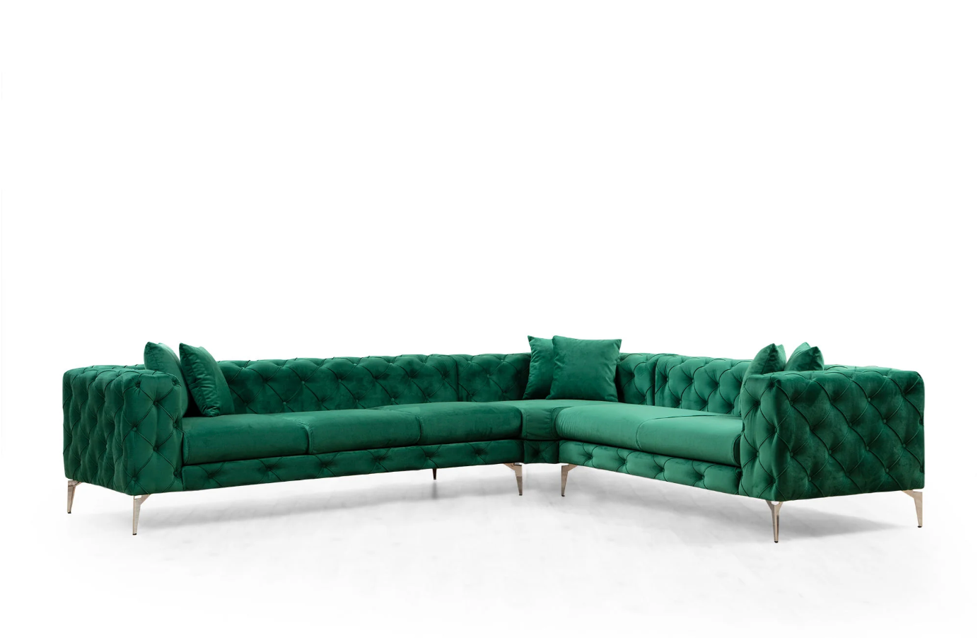 Coltar Como Stanga - Verde Smarald