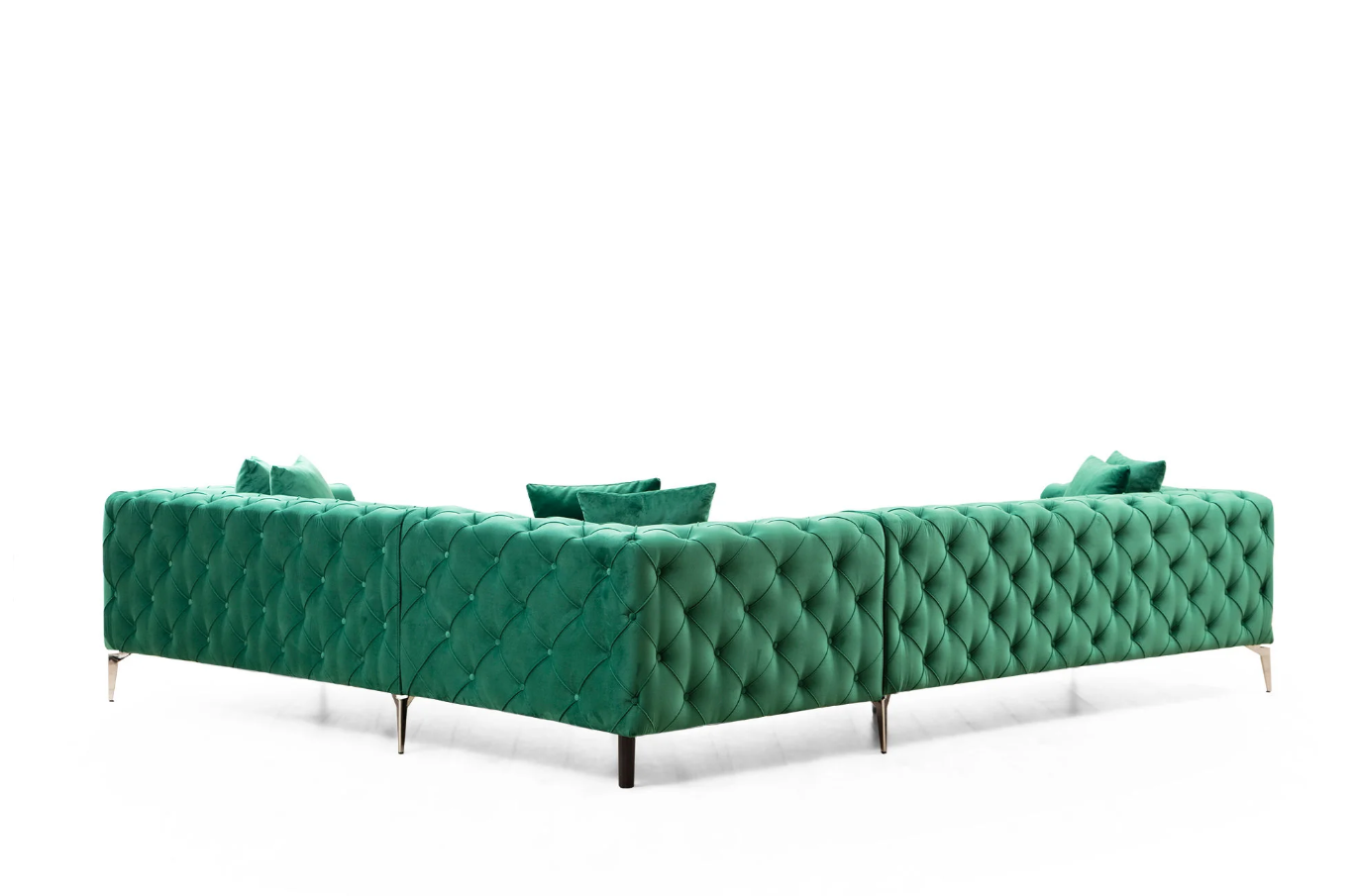 Coltar Como Stanga - Verde Smarald
