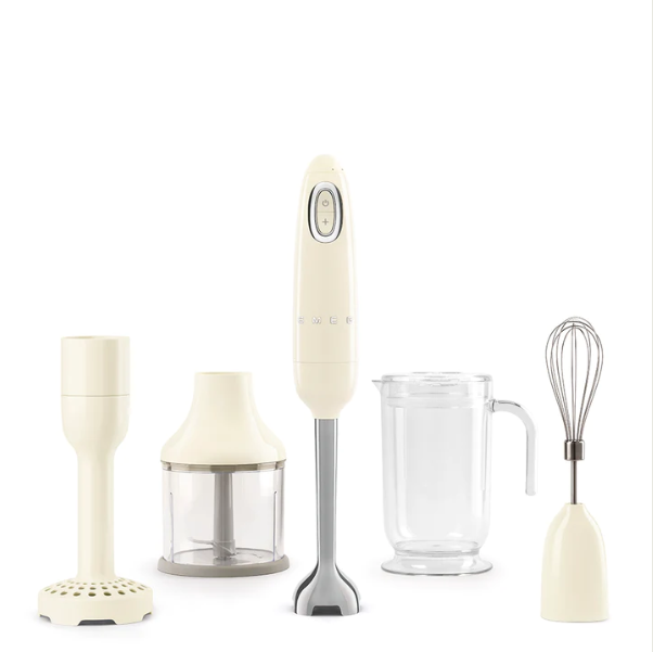 Blender cu accesorii HBF22CREU, Smeg