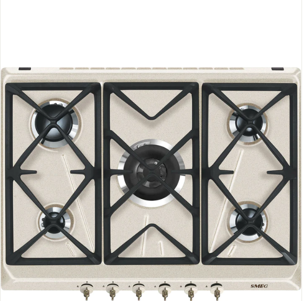 Plită gaz Coloniale SRV876AVOGH2, Smeg