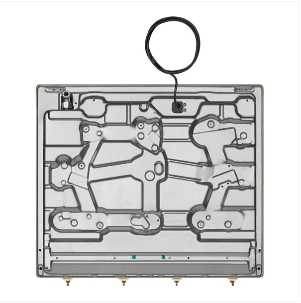 Plită gaz Coloniale SRV864POGH, Smeg
