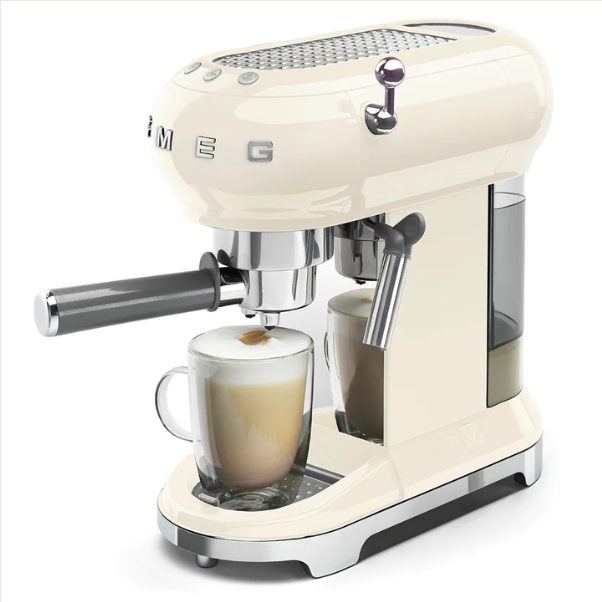 Espressor de cafea ECF02CREU, Smeg