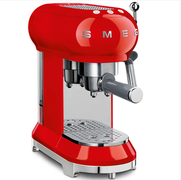 Espressor de cafea ECF02RDEU, Smeg