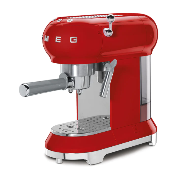 Espressor de cafea ECF02RDEU, Smeg