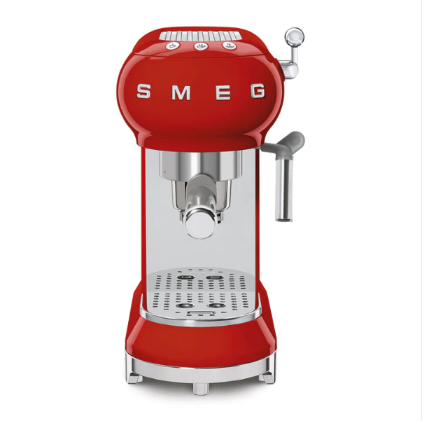 Espressor de cafea ECF02RDEU, Smeg