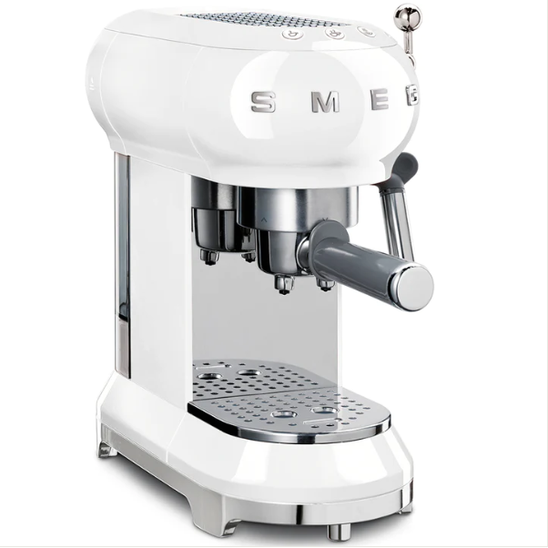 Espressor de cafea ECF02WHEU, Smeg