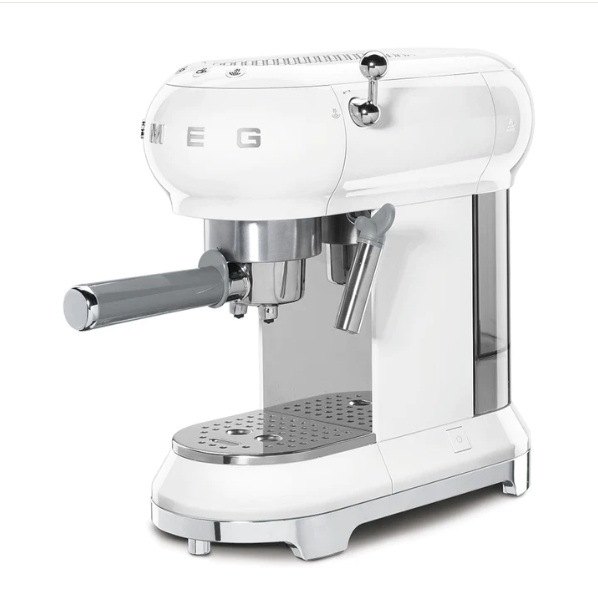 Espressor de cafea ECF02WHEU, Smeg