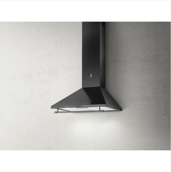 Hotă Neagră/Antracit Montaj Pe Perete 90cm TAMAYA RAIL ANBR/A/90, Elica