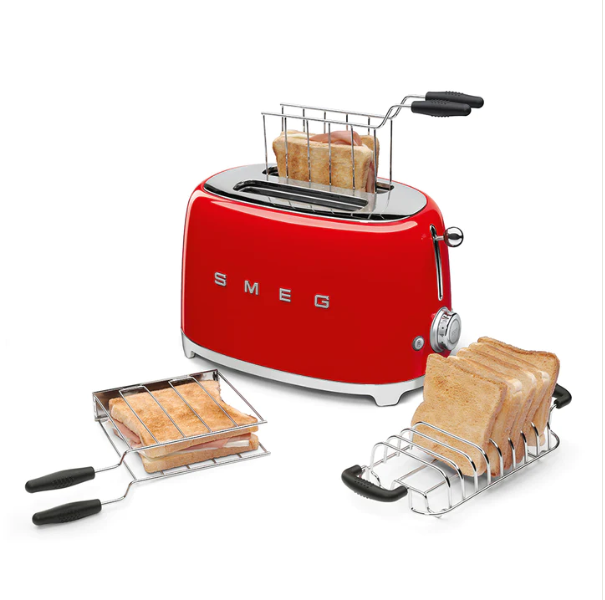 Prăjitor de pâine TSF01RDEU, Smeg