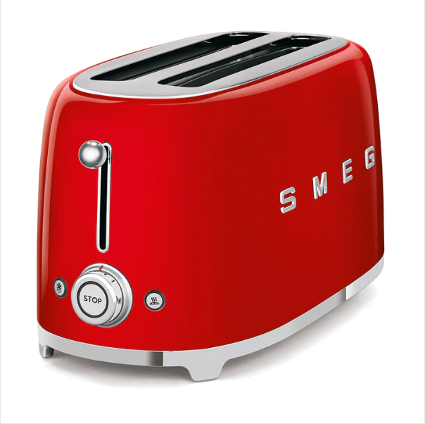 Prăjitor de pâine TSF02RDEU, Smeg