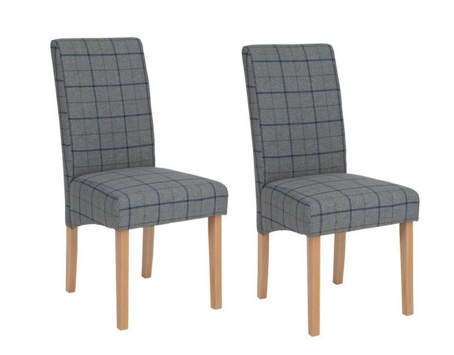 Set 2 Scaune Dining Tweed
