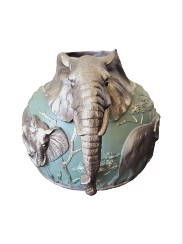 Vaza decorativă elefant