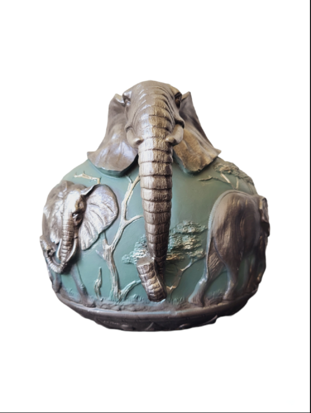 Vaza decorativă elefant